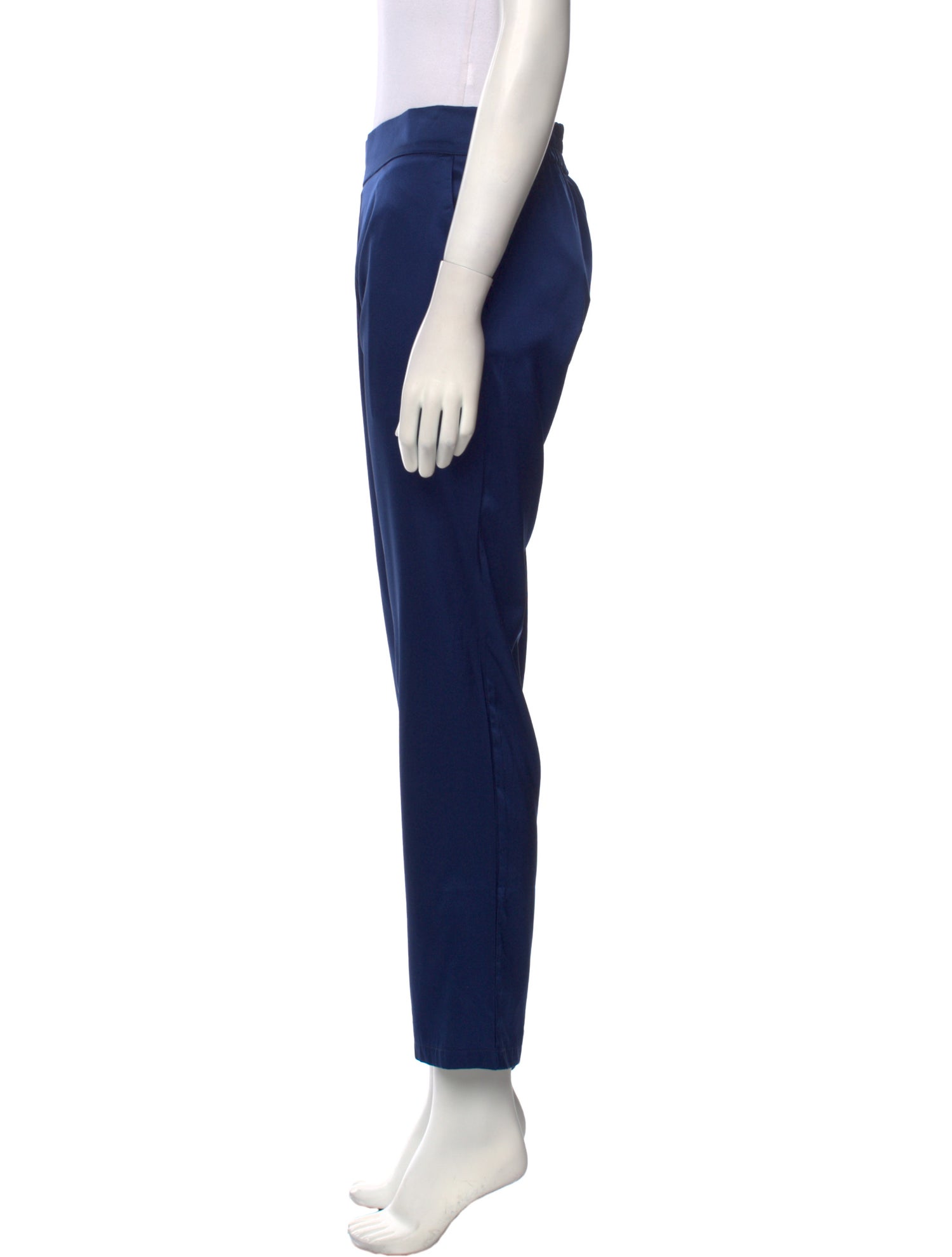 MAISON DE PAPILLON Silk Straight Leg Pants