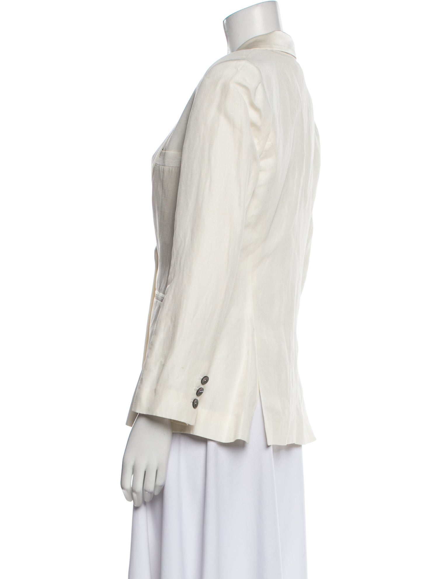 MAISON DE PAPILLON Silk Blazer