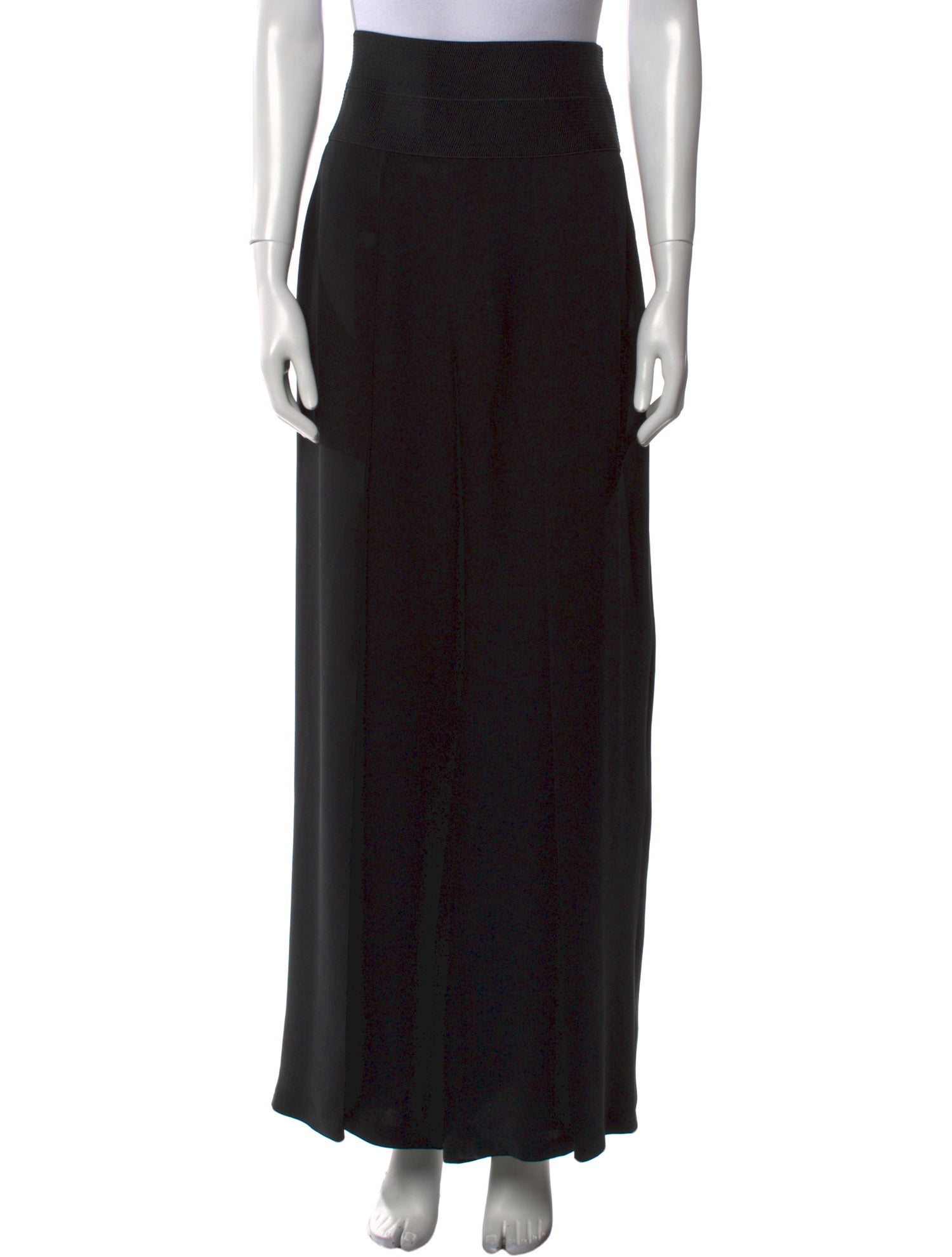 MAISON DE PAPILLON Silk Wide Leg Pants