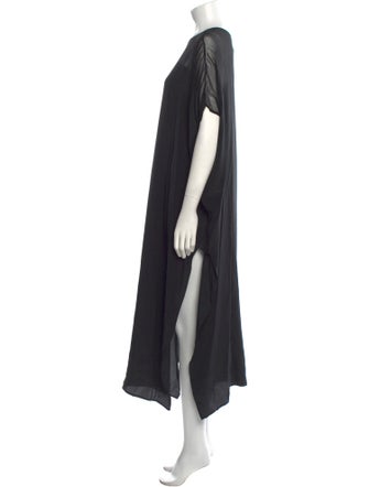 MAISON DE PAPILLON Silk Long Dress