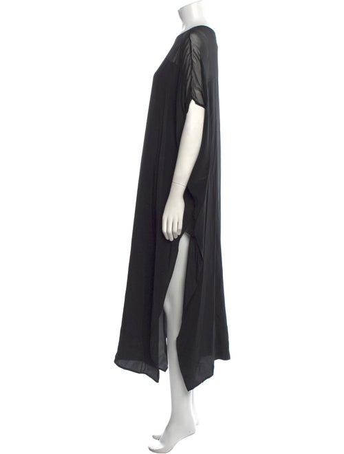 MAISON DE PAPILLON Silk Long Dress