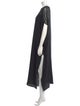 MAISON DE PAPILLON Silk Long Dress