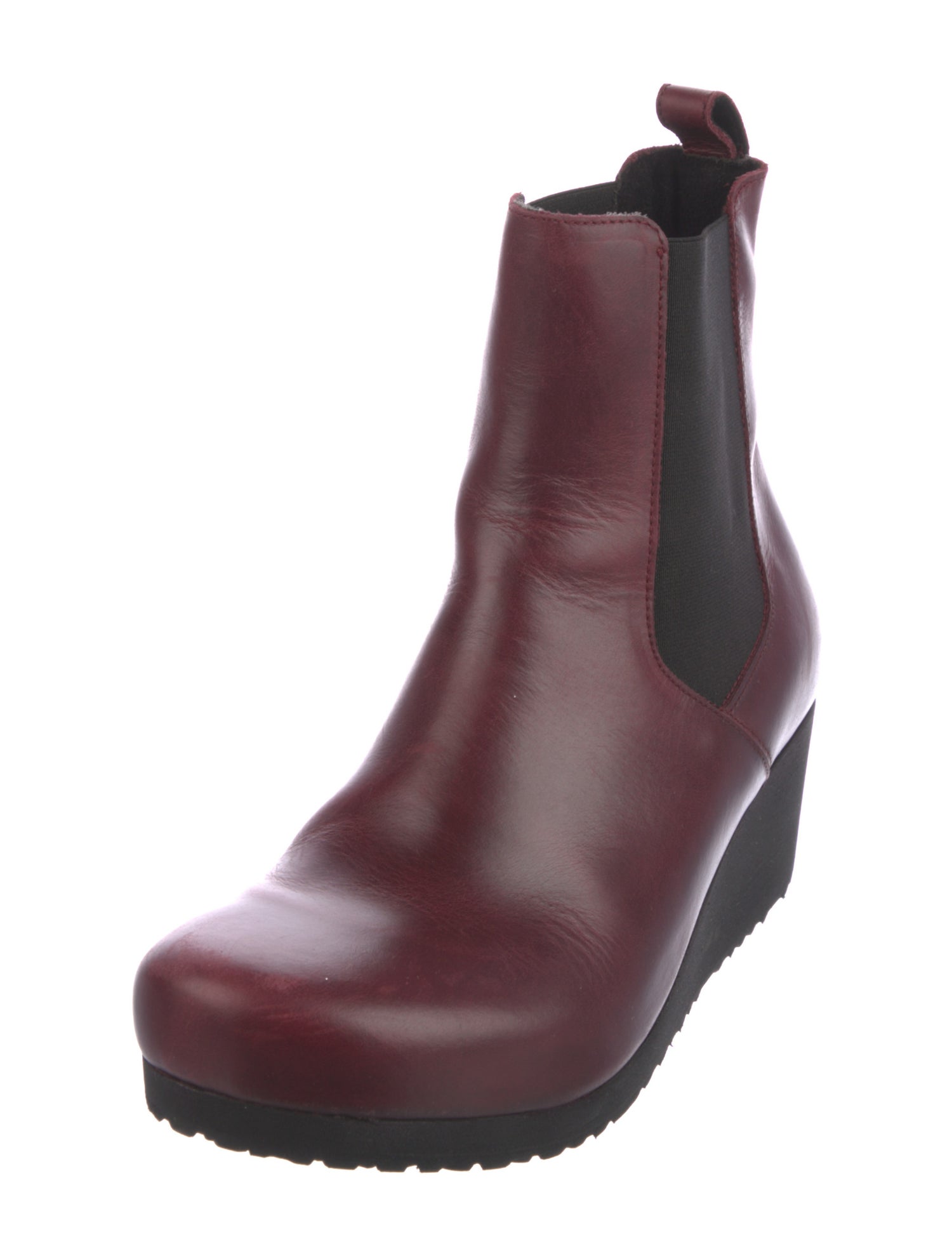 MAISON DE PAPILLON Leather Chelsea Boots