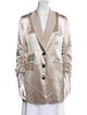 MAISON DE PAPILLON Silk Blazer