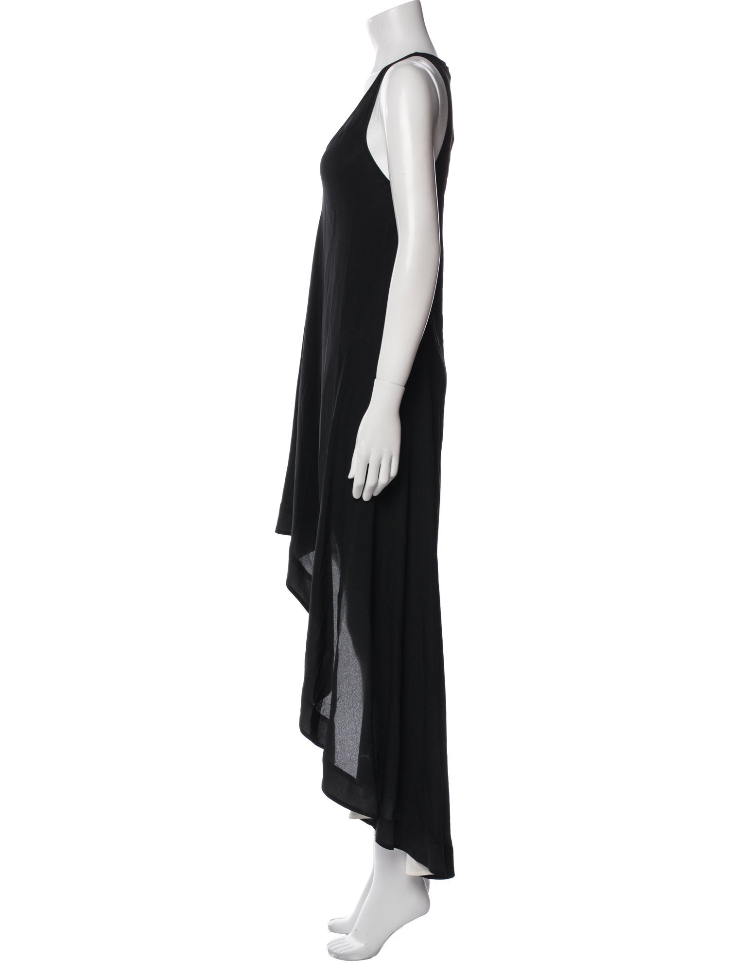 MAISON DE PAPILLON Silk Long Dress