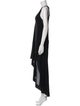 MAISON DE PAPILLON Silk Long Dress