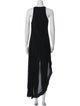 MAISON DE PAPILLON Silk Long Dress