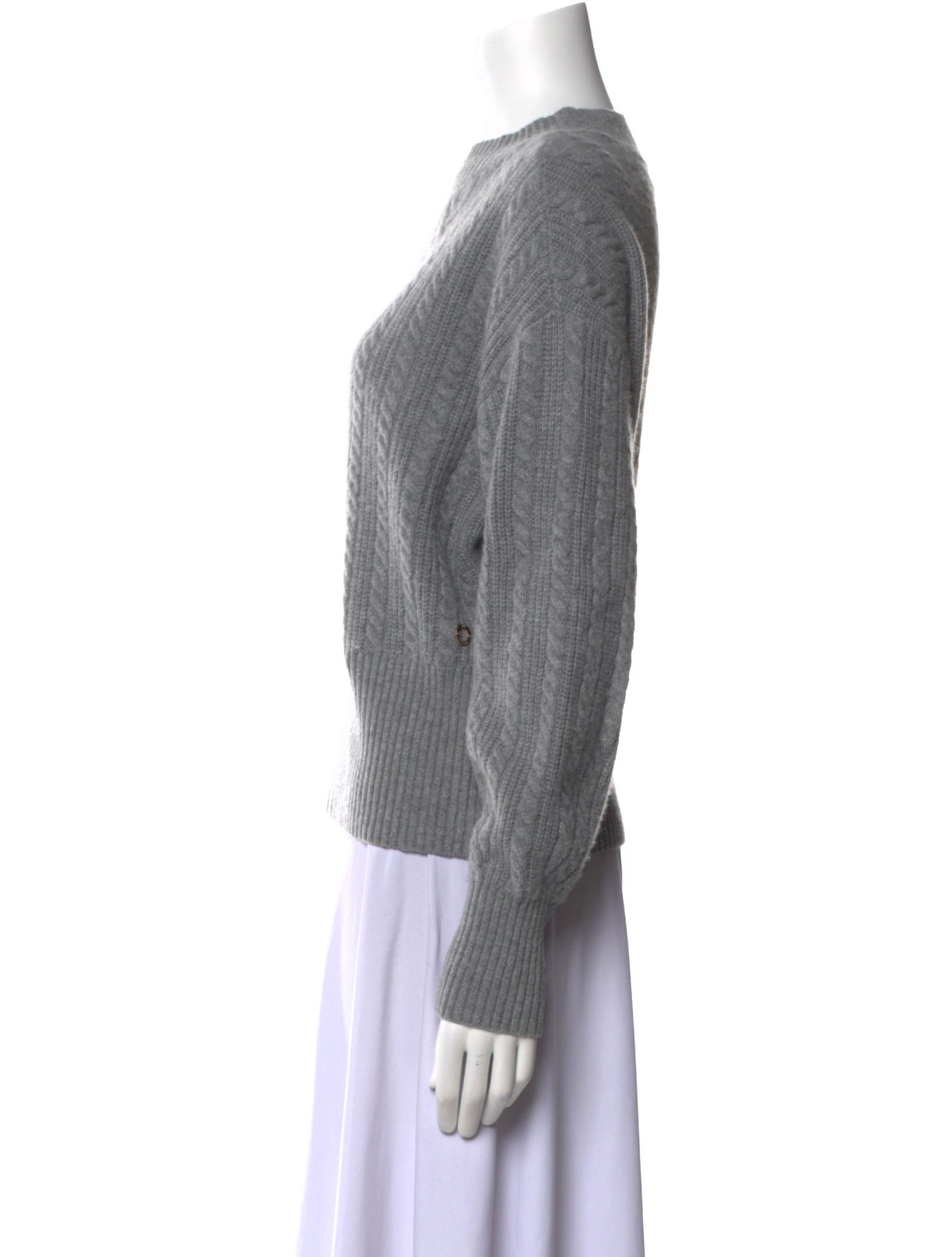 MAISON DE PAPILLON Cashmere Crew Neck Sweater
