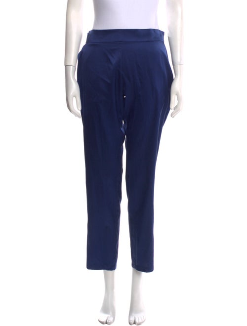 MAISON DE PAPILLON Satin Straight Leg Pants