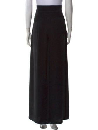 MAISON DE PAPILLON Silk Wide Leg Pants