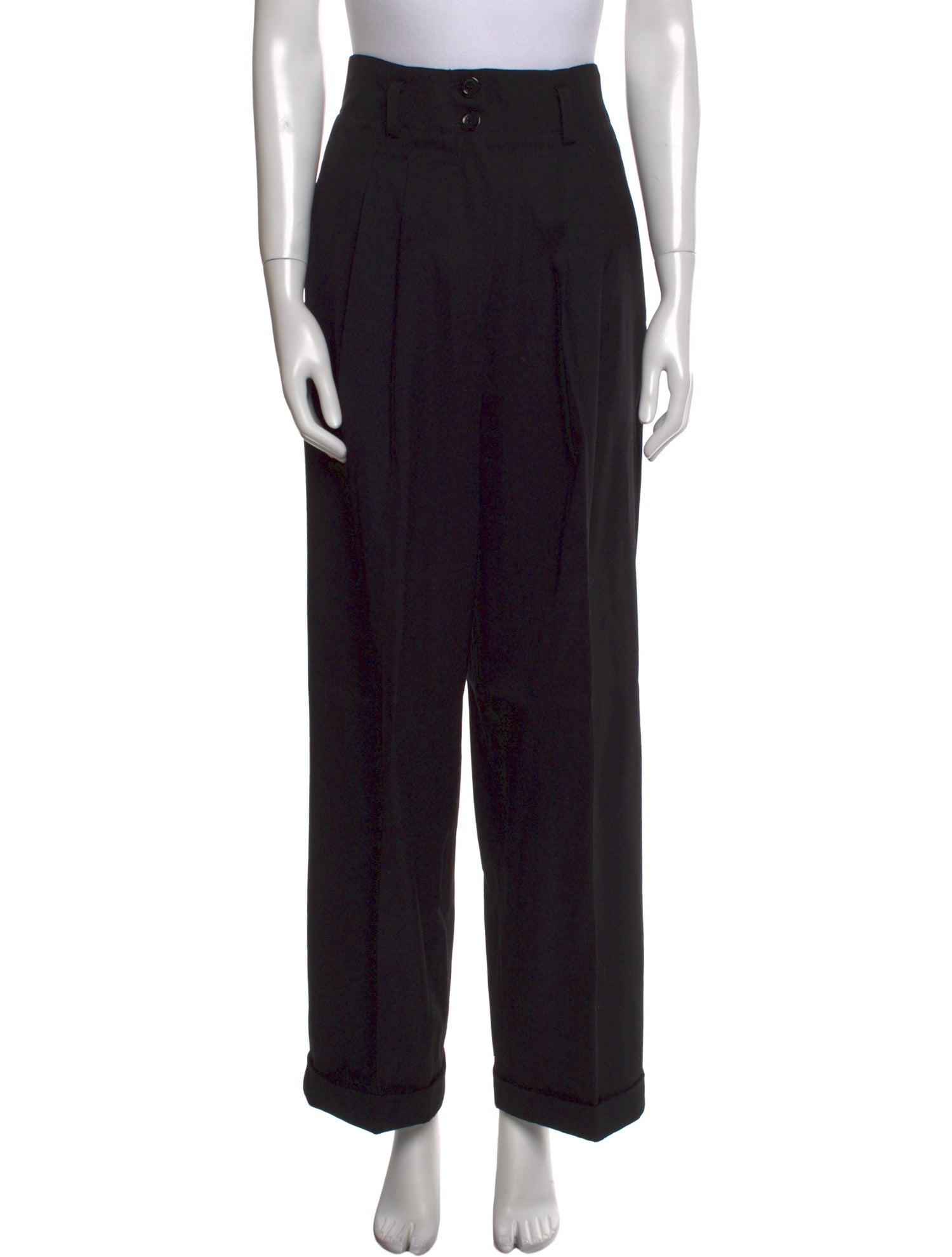 Myrene De Premonville Wool Wide Leg Pants