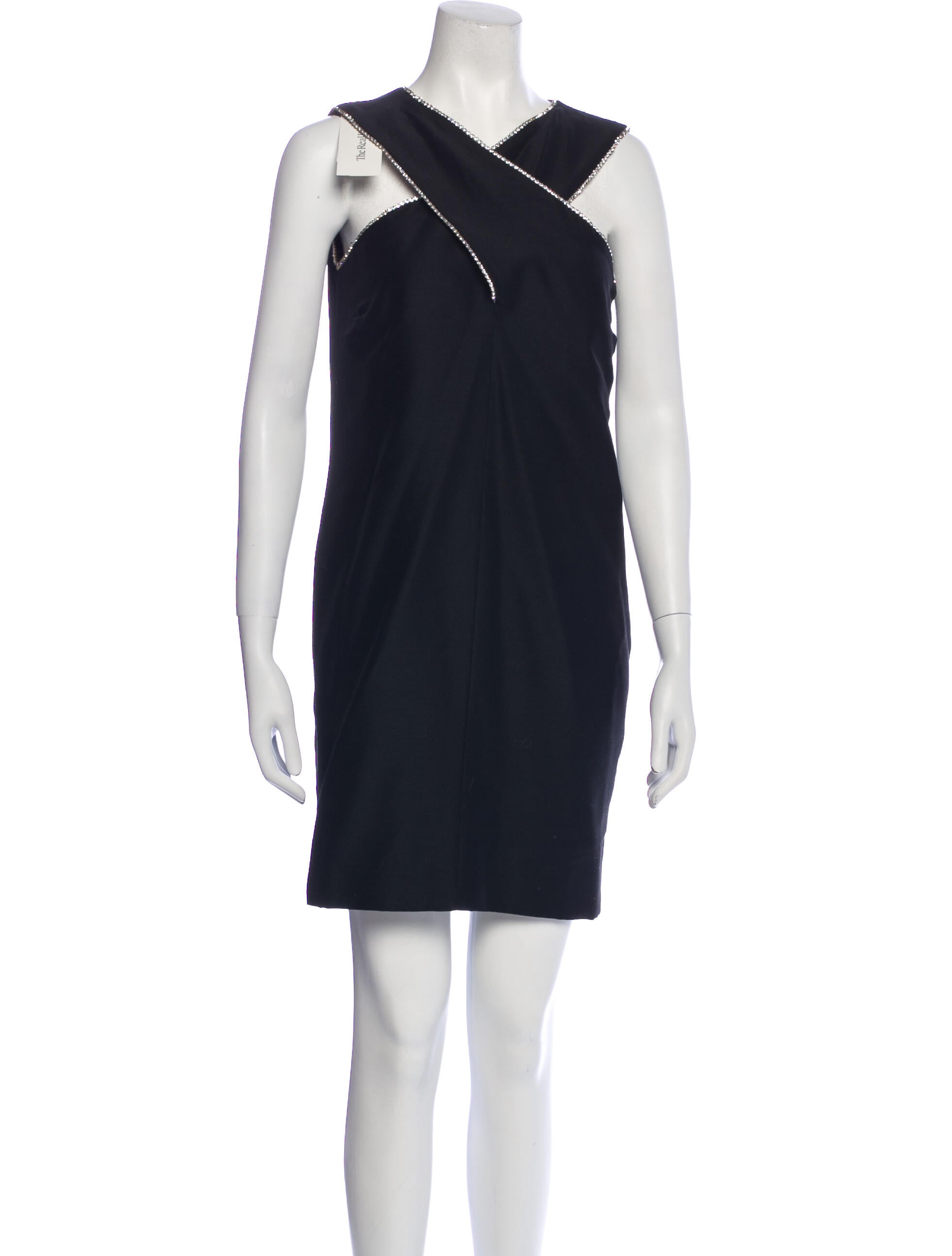 Myrene De Premonville V-Neck Mini Dress