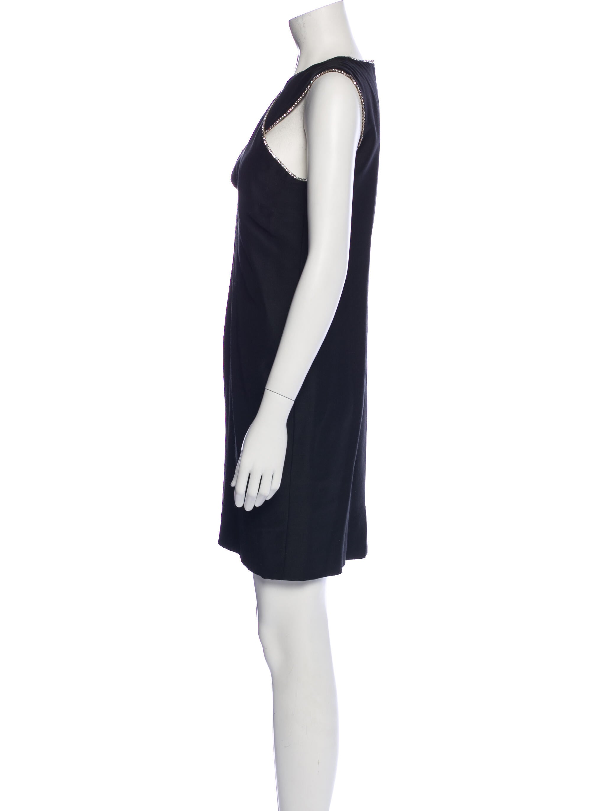 Myrene De Premonville V-Neck Mini Dress