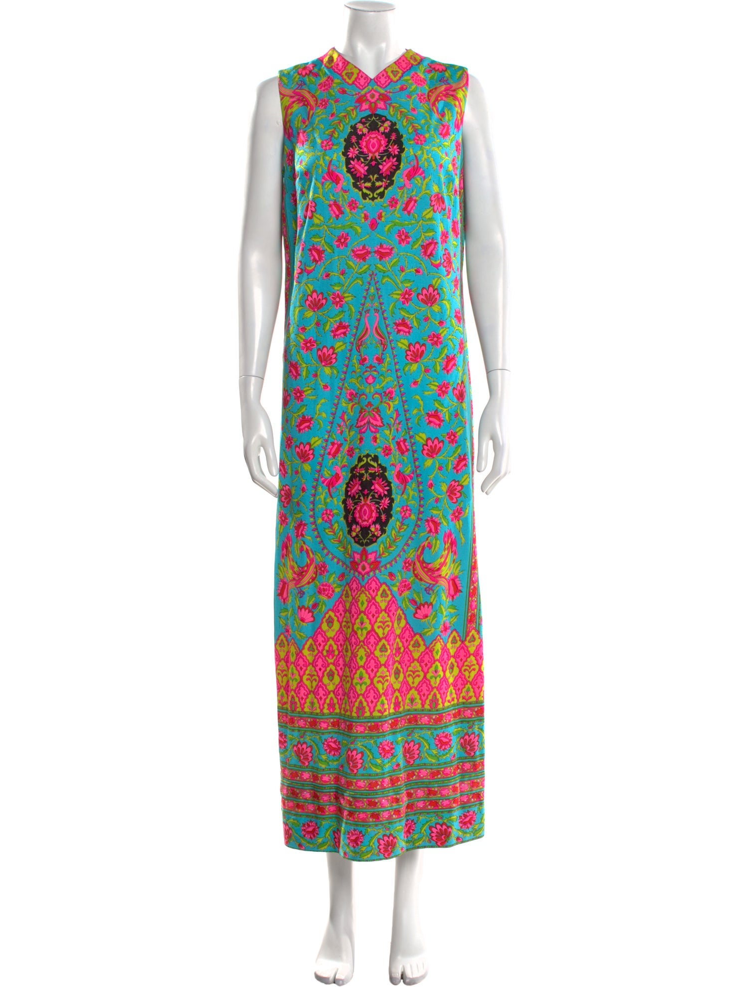 Mr. Dino Printed Midi Length Dress