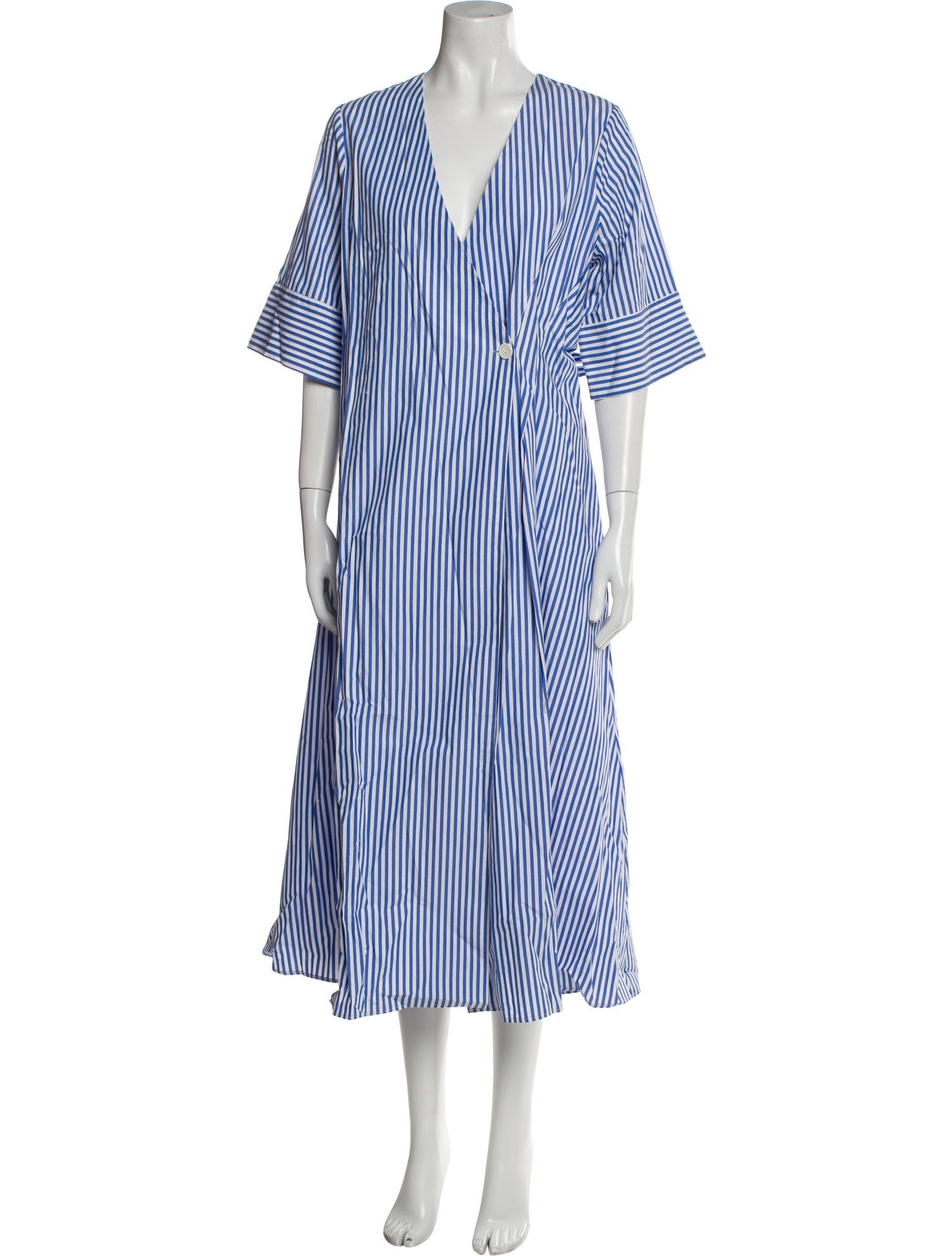 M.D.S. Stripes Striped Long Dress