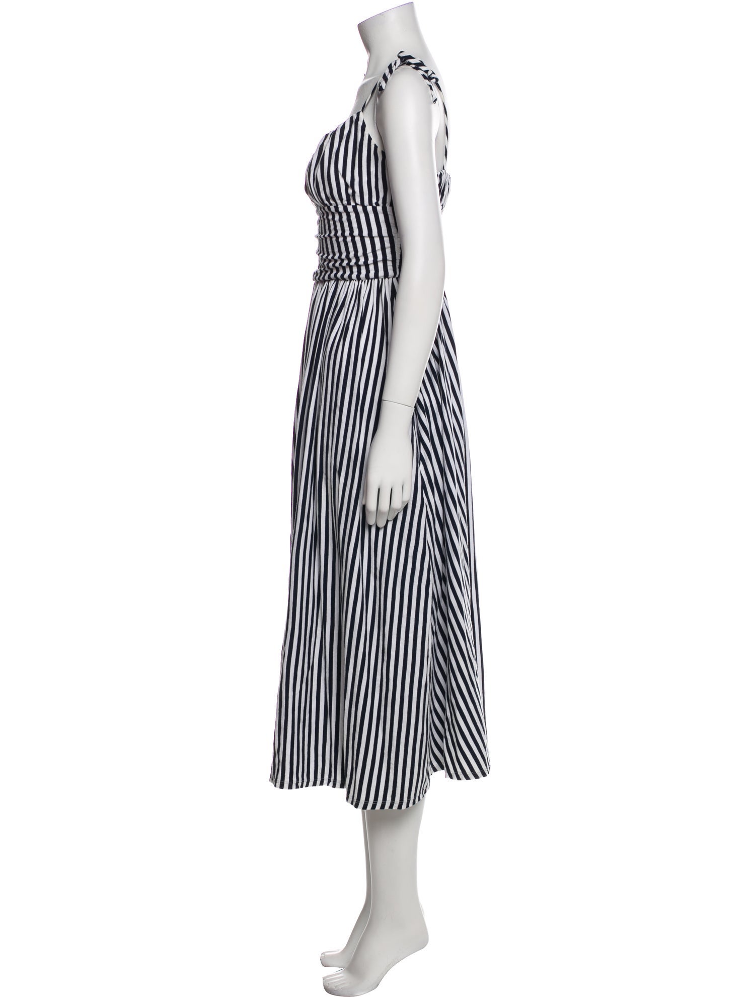 M.D.S. Stripes Striped Long Dress
