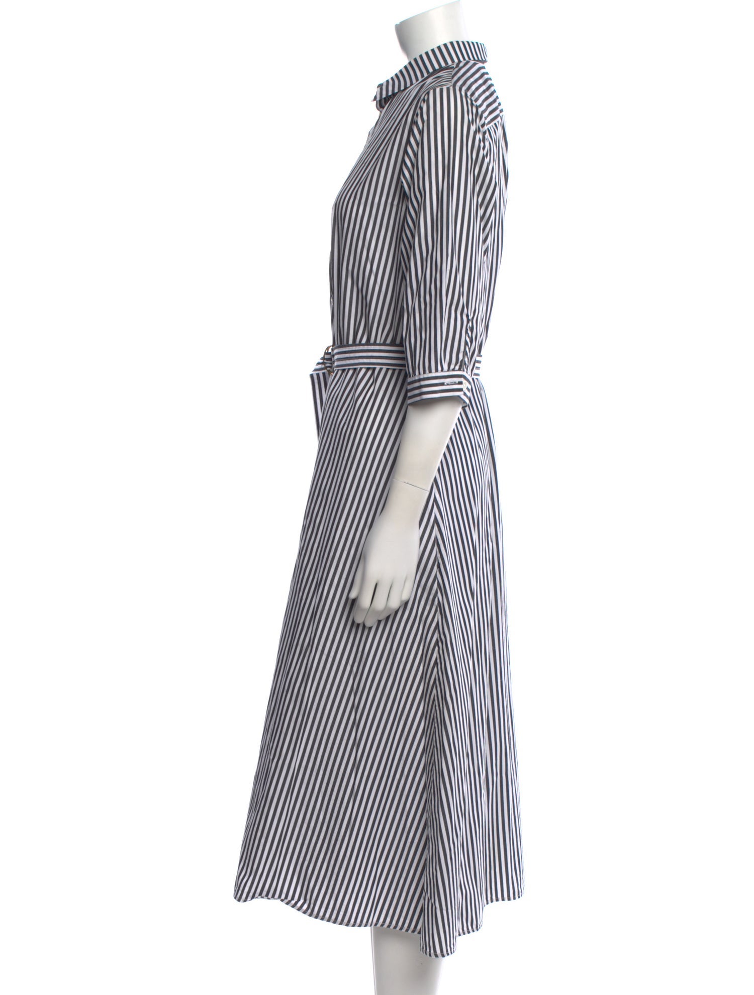 M.D.S. Stripes Striped Long Dress