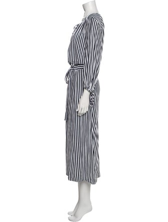 M.D.S. Stripes Striped Long Dress