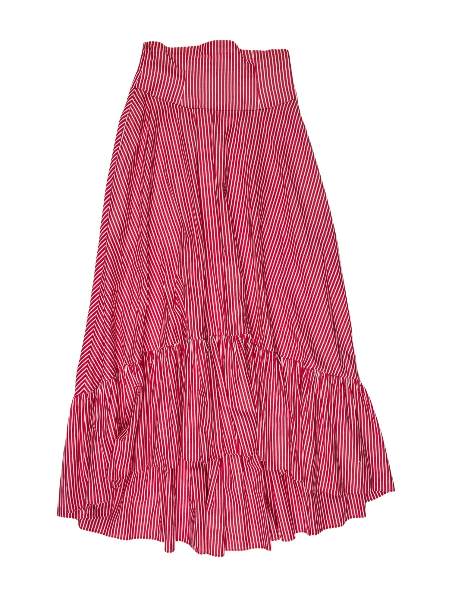 M.D.S. Stripes Striped Long Skirt