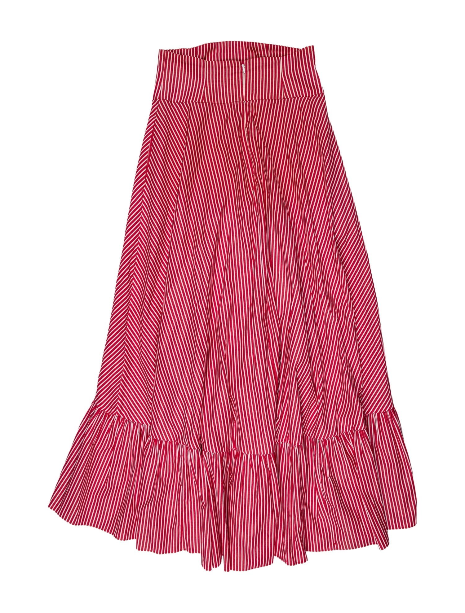 M.D.S. Stripes Striped Long Skirt