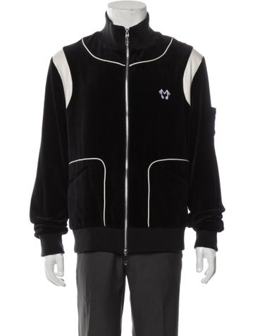 Midnight Studios Outerwear Graphic Print Bomber Jacket L