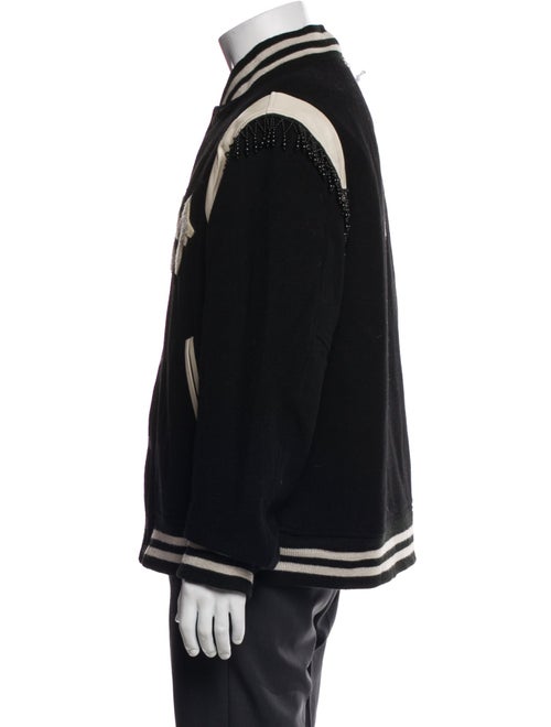 Midnight Studios Wool Striped Varsity Jacket