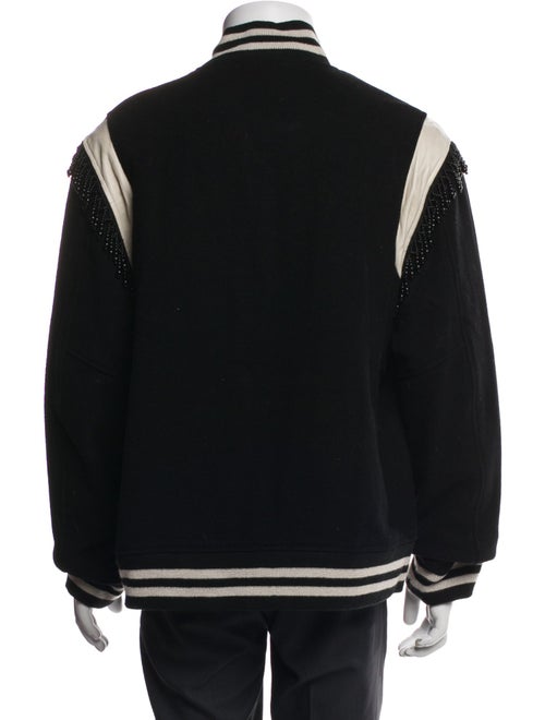 Midnight Studios Wool Striped Varsity Jacket