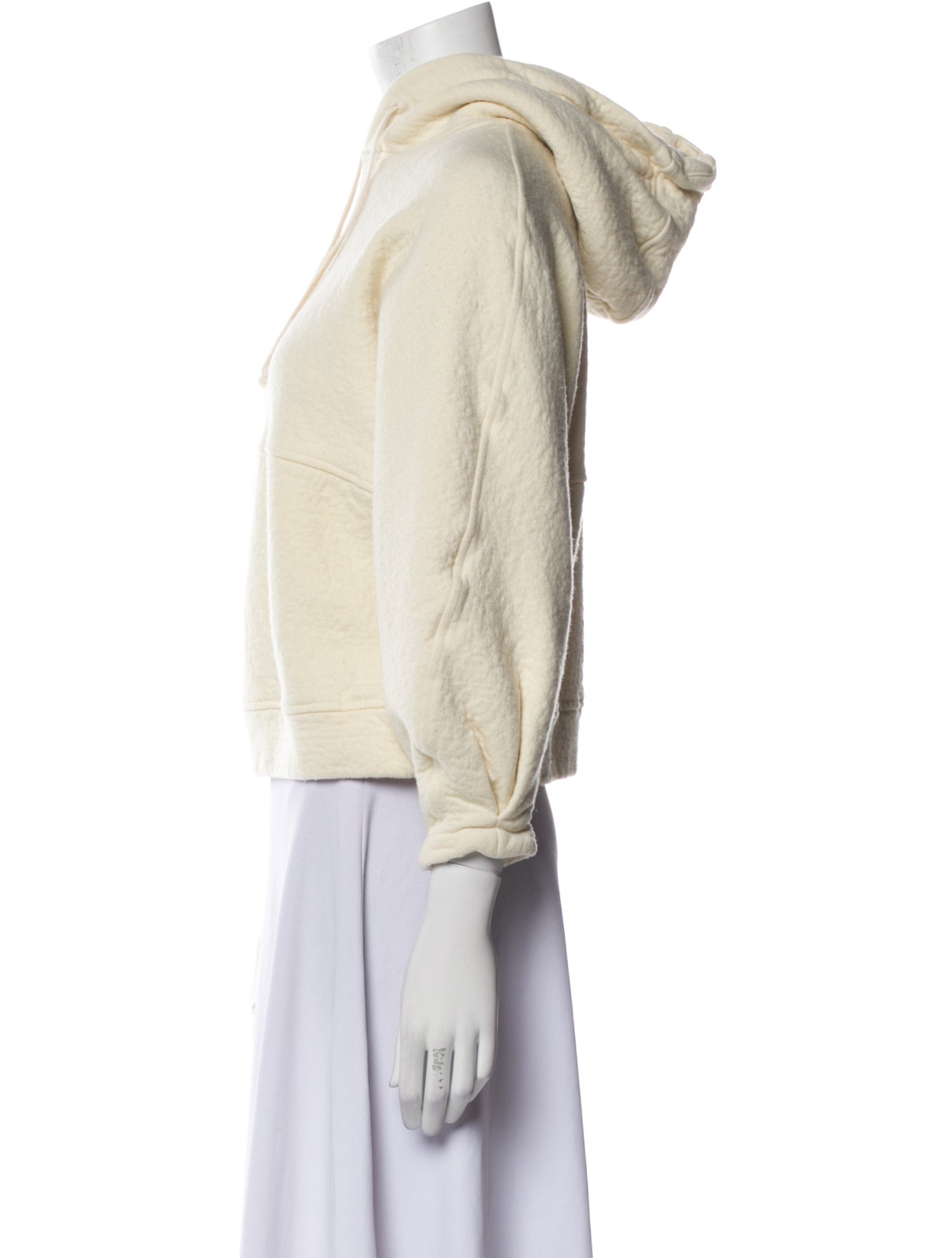 Made in Tomboy Crew Neck Three-Quarter Sleeve Hoodie