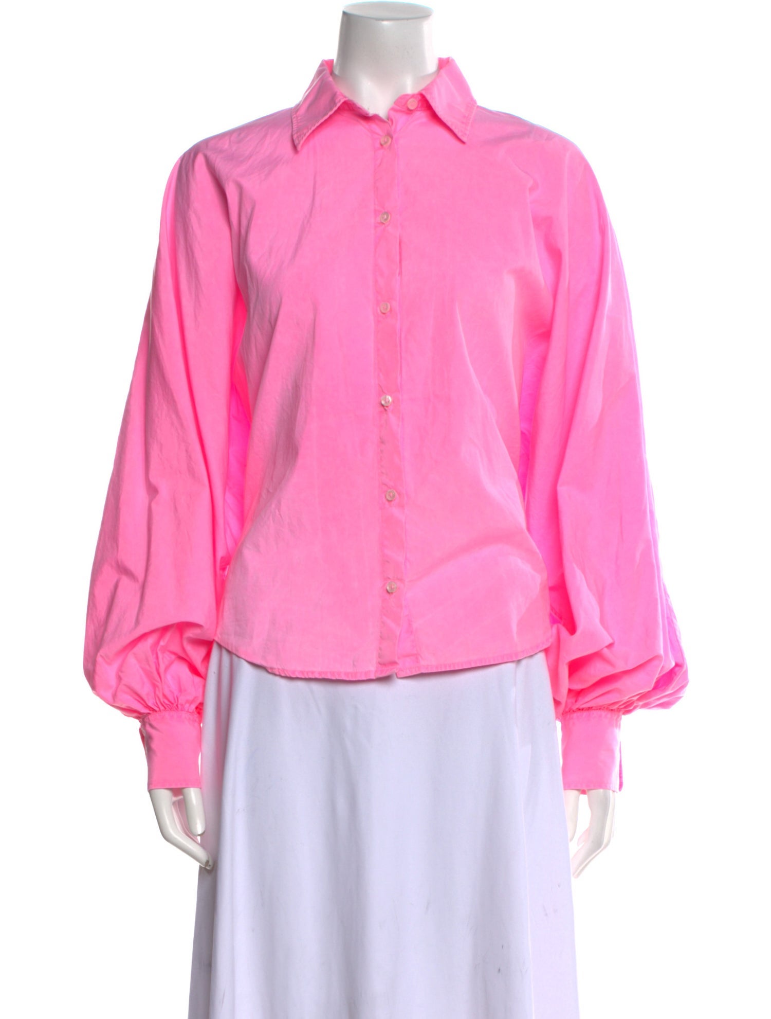 Made in Tomboy Long Sleeve Button-Up Top