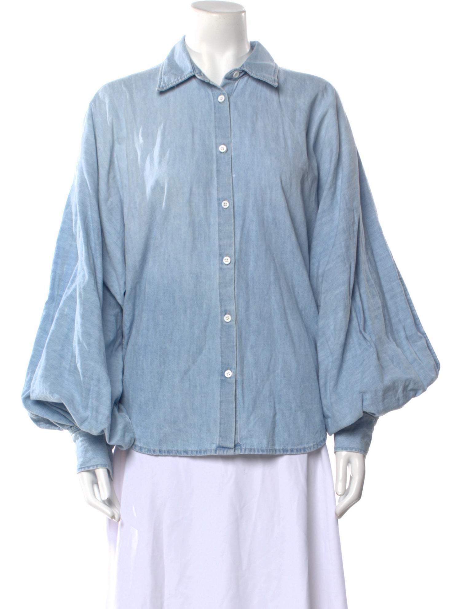 Made in Tomboy Long Sleeve Button-Up Top