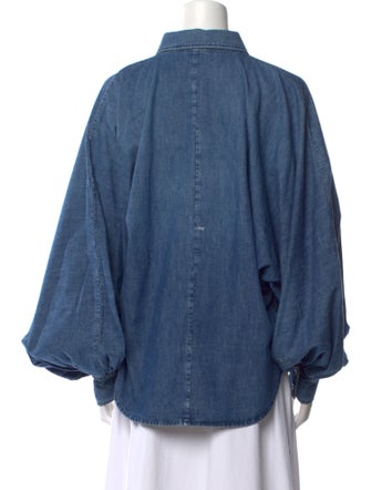 Made in Tomboy Long Sleeve Button-Up Top