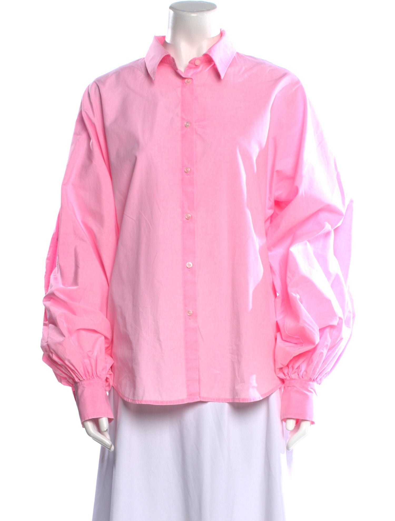 Made in Tomboy Long Sleeve Button-Up Top