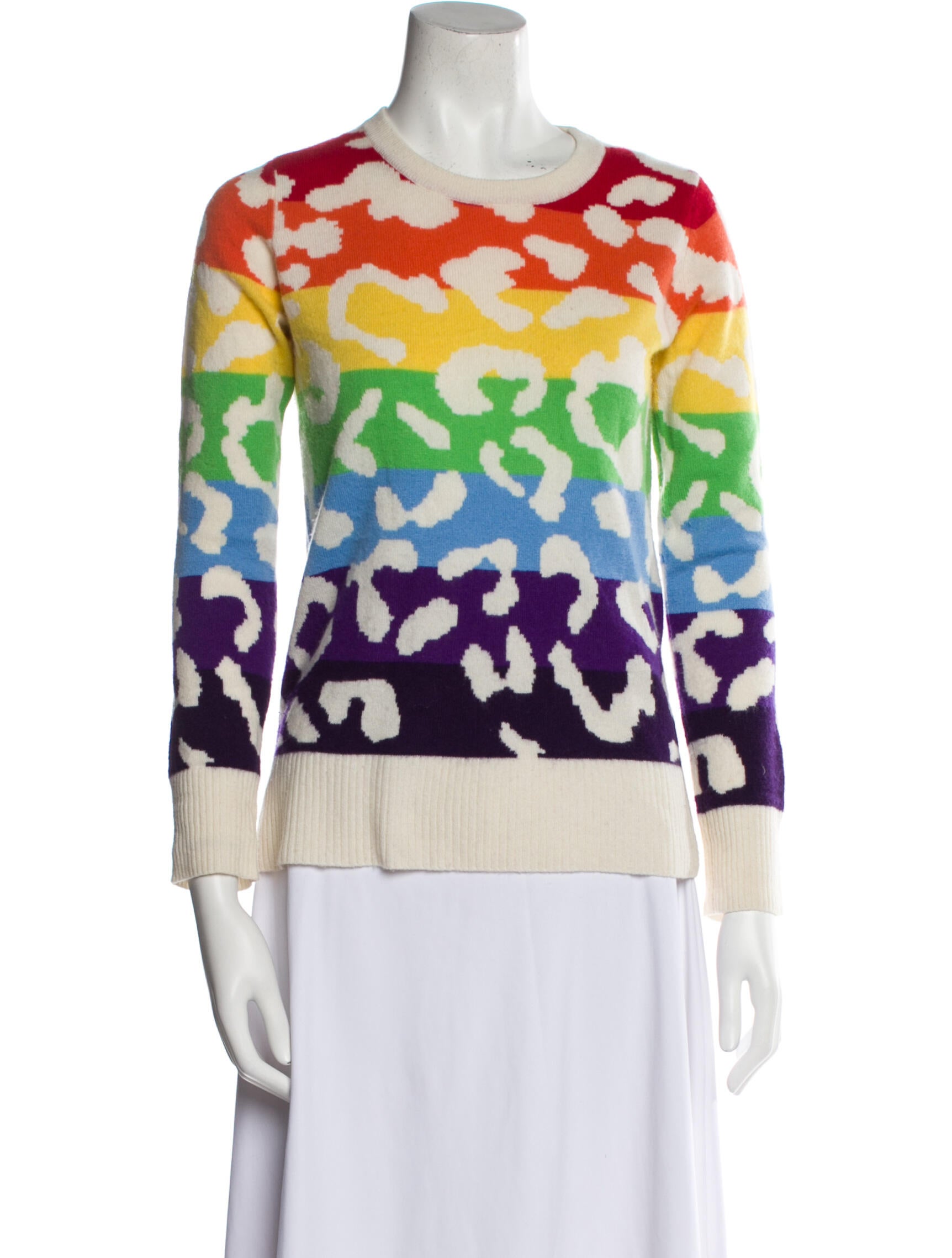 Madeleine Thompson Cashmere Printed Sweater