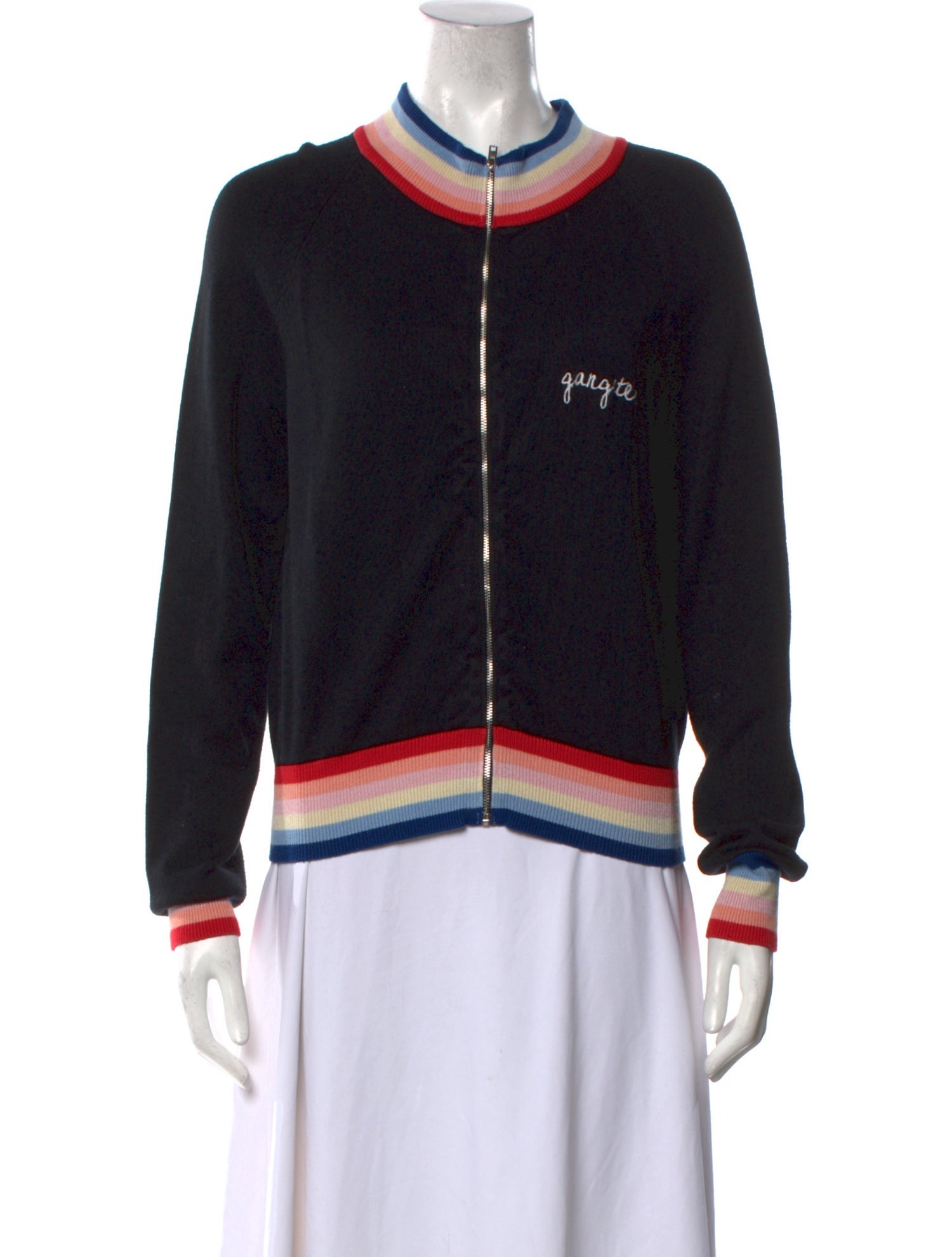 Madeleine Thompson Graphic Print Crew Neck Sweatshirt