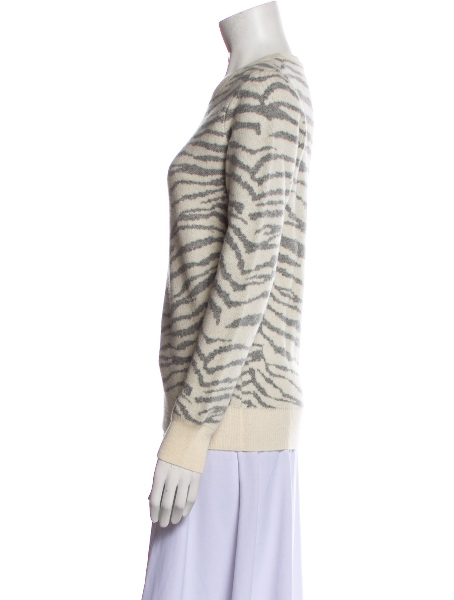 Madeleine Thompson Wool Striped Sweater