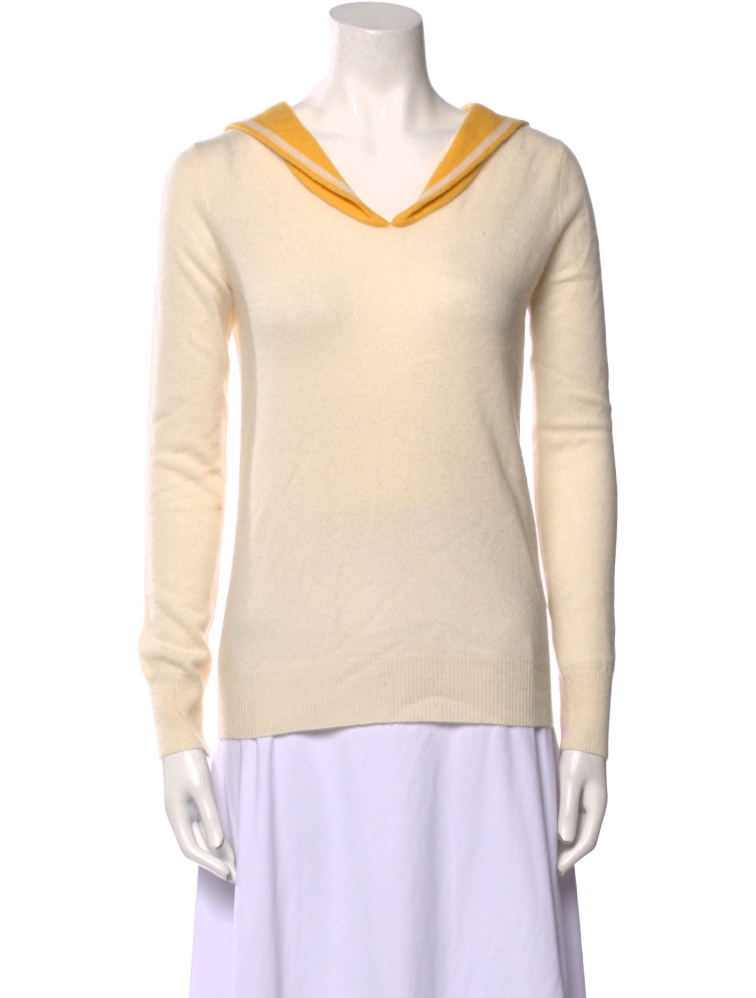 Madeleine Thompson Cashmere V-Neck Sweater