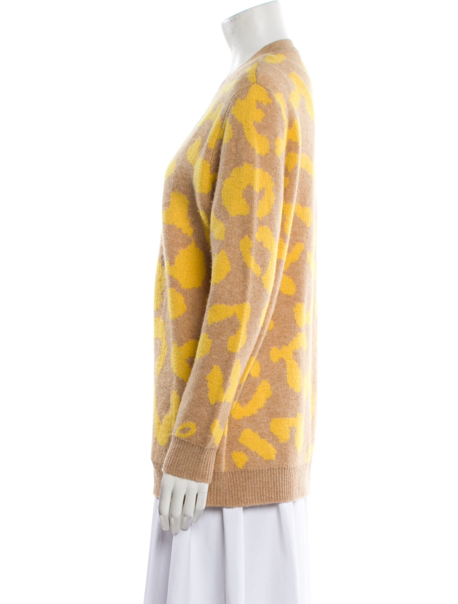 Madeleine Thompson Wool Printed Sweater