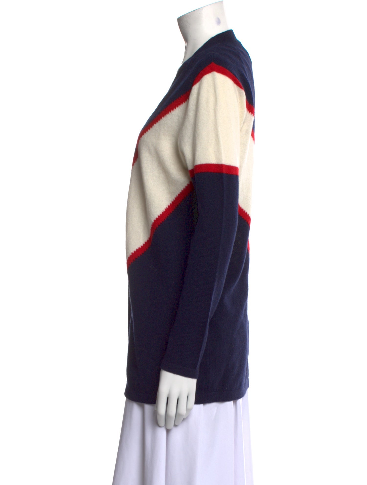 Madeleine Thompson Wool Striped Sweater w/ Tags