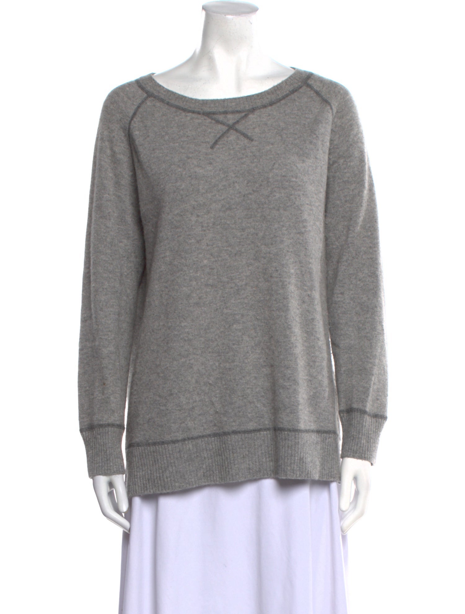 Madeleine Thompson Cashmere Bateau Neckline Sweater