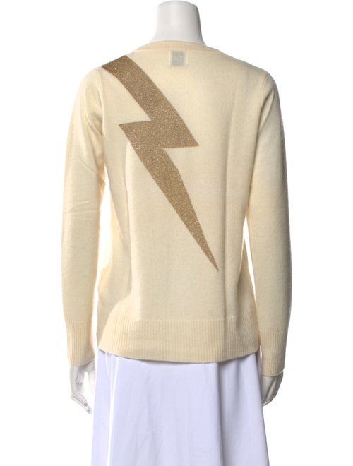 Madeleine Thompson Cashmere Graphic Print Sweater