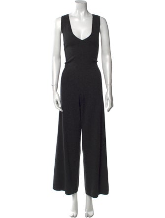 Madeleine Thompson Wool Scoop Neck Jumpsuit