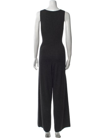 Madeleine Thompson Wool Scoop Neck Jumpsuit