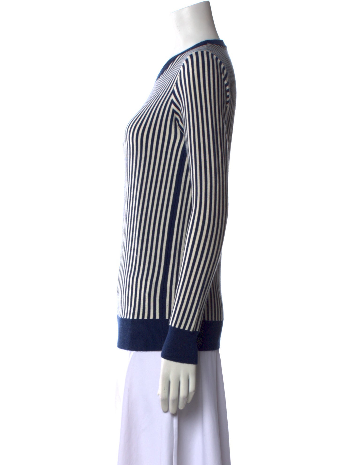 Madeleine Thompson Silk Striped Sweater