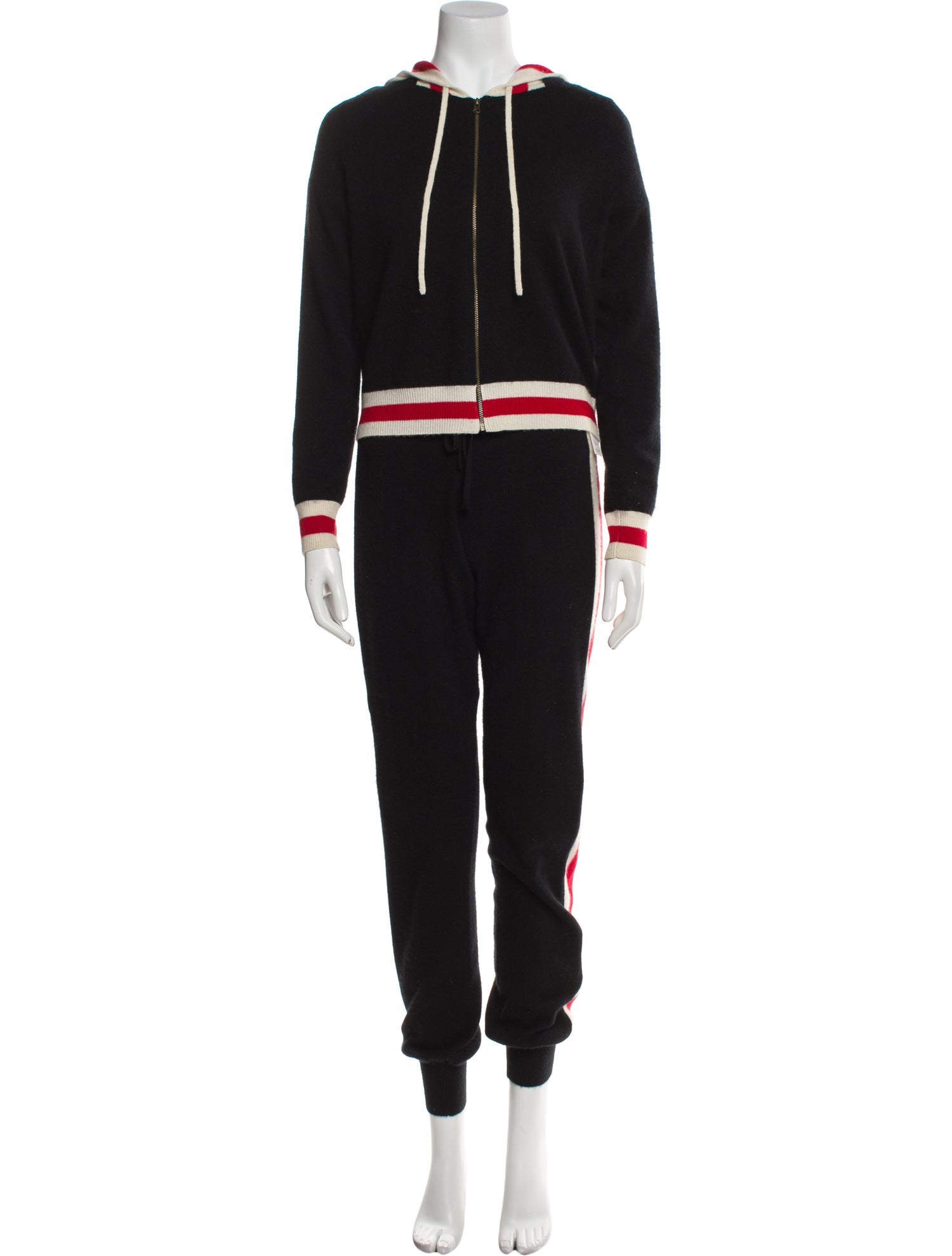 Madeleine Thompson Cashmere Striped Pantsuit