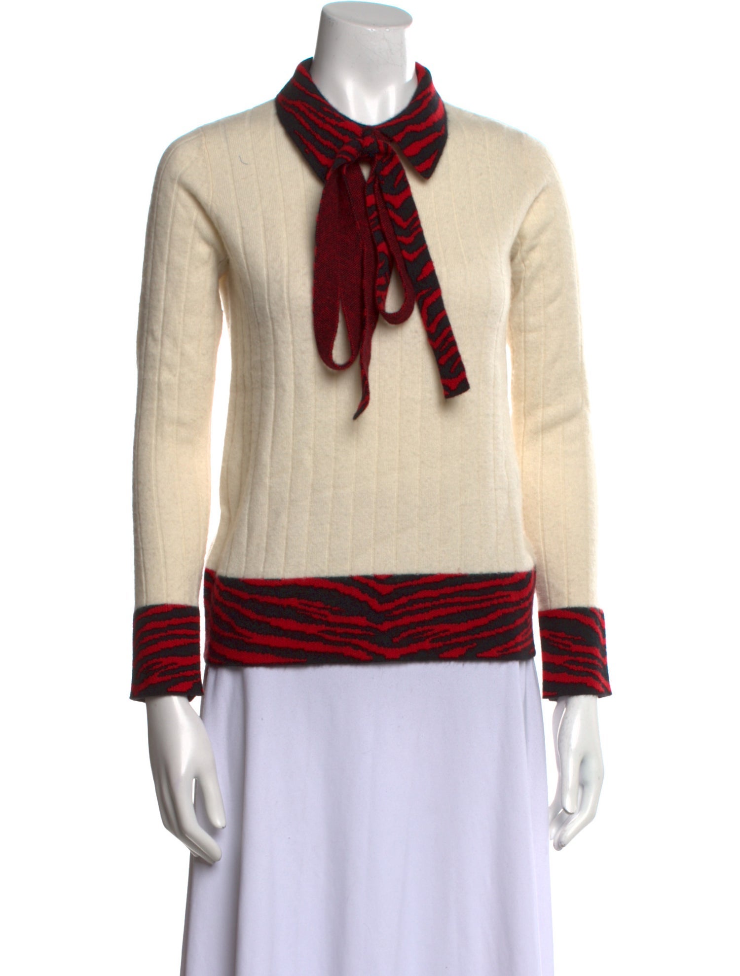 Madeleine Thompson Cashmere Printed Sweater