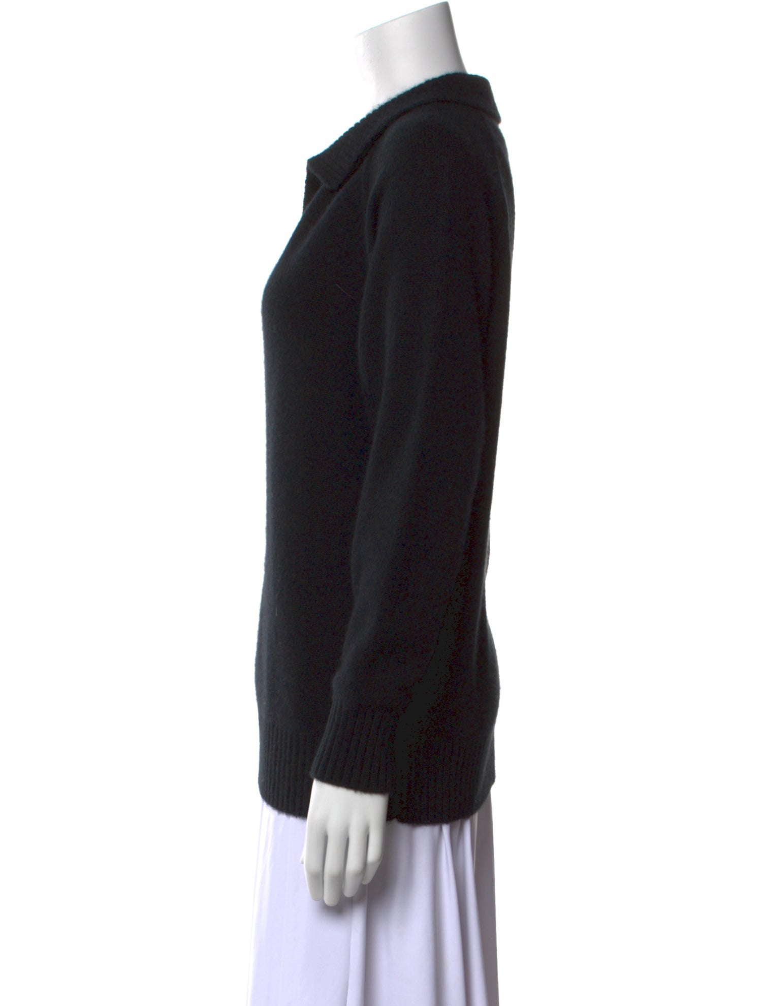 Madeleine Thompson Cashmere V-Neck Sweater