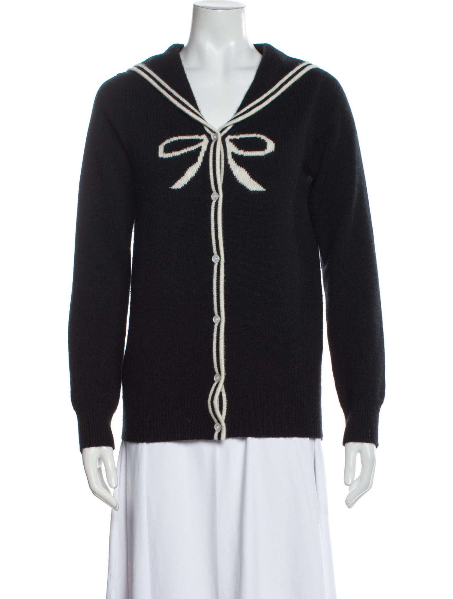 Madeleine Thompson Cashmere V-Neck Sweater