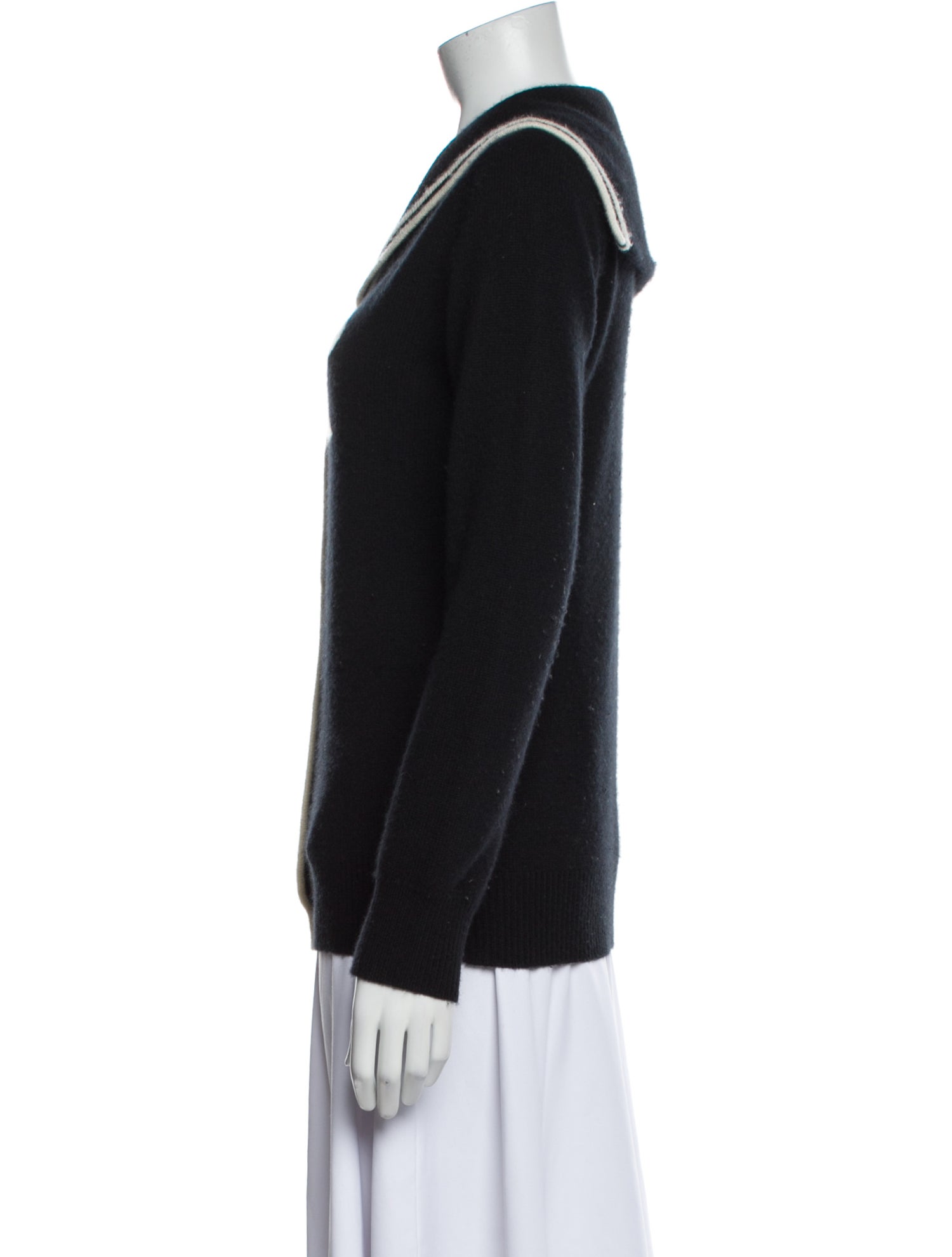 Madeleine Thompson Cashmere V-Neck Sweater