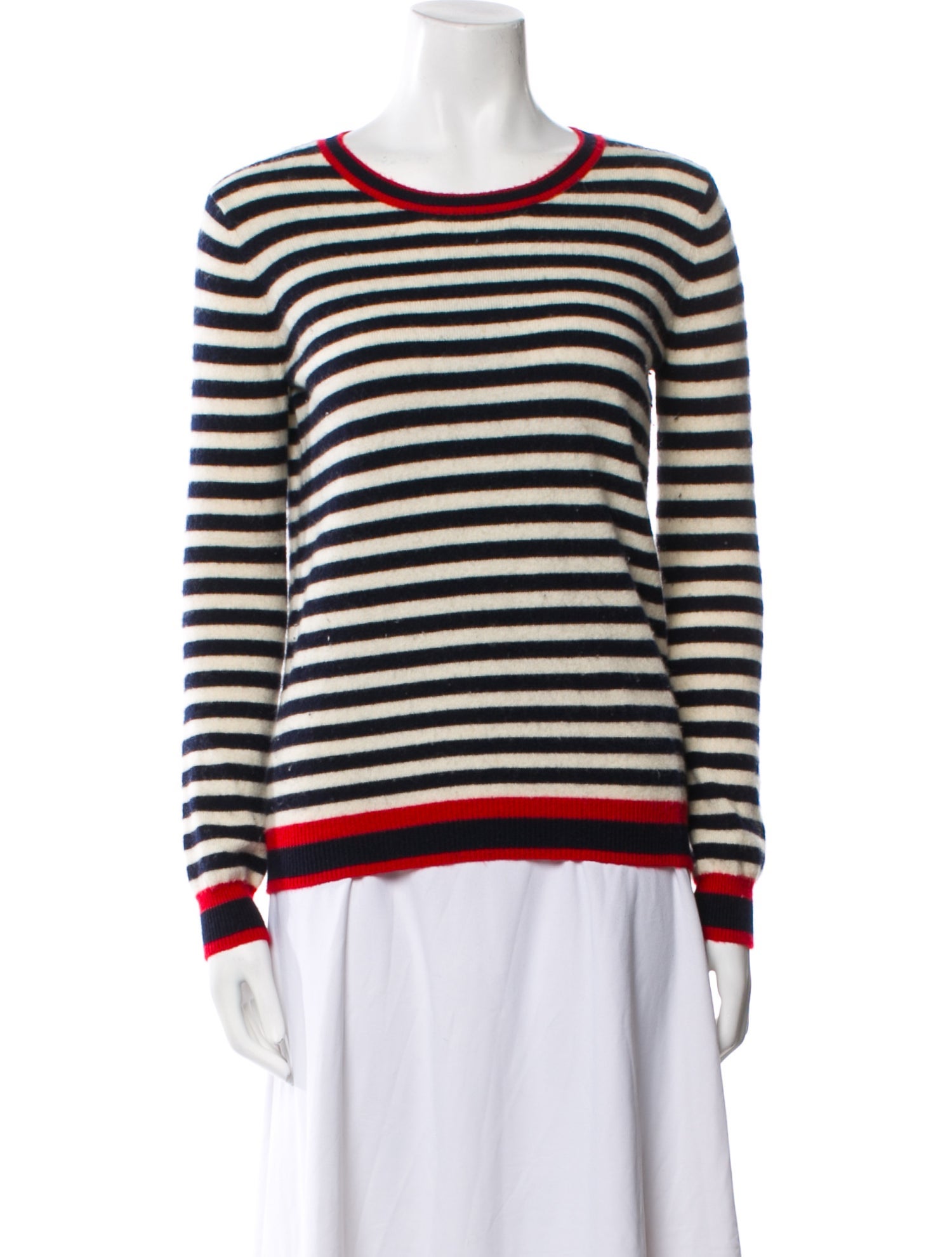 Madeleine Thompson Cashmere Striped Sweater