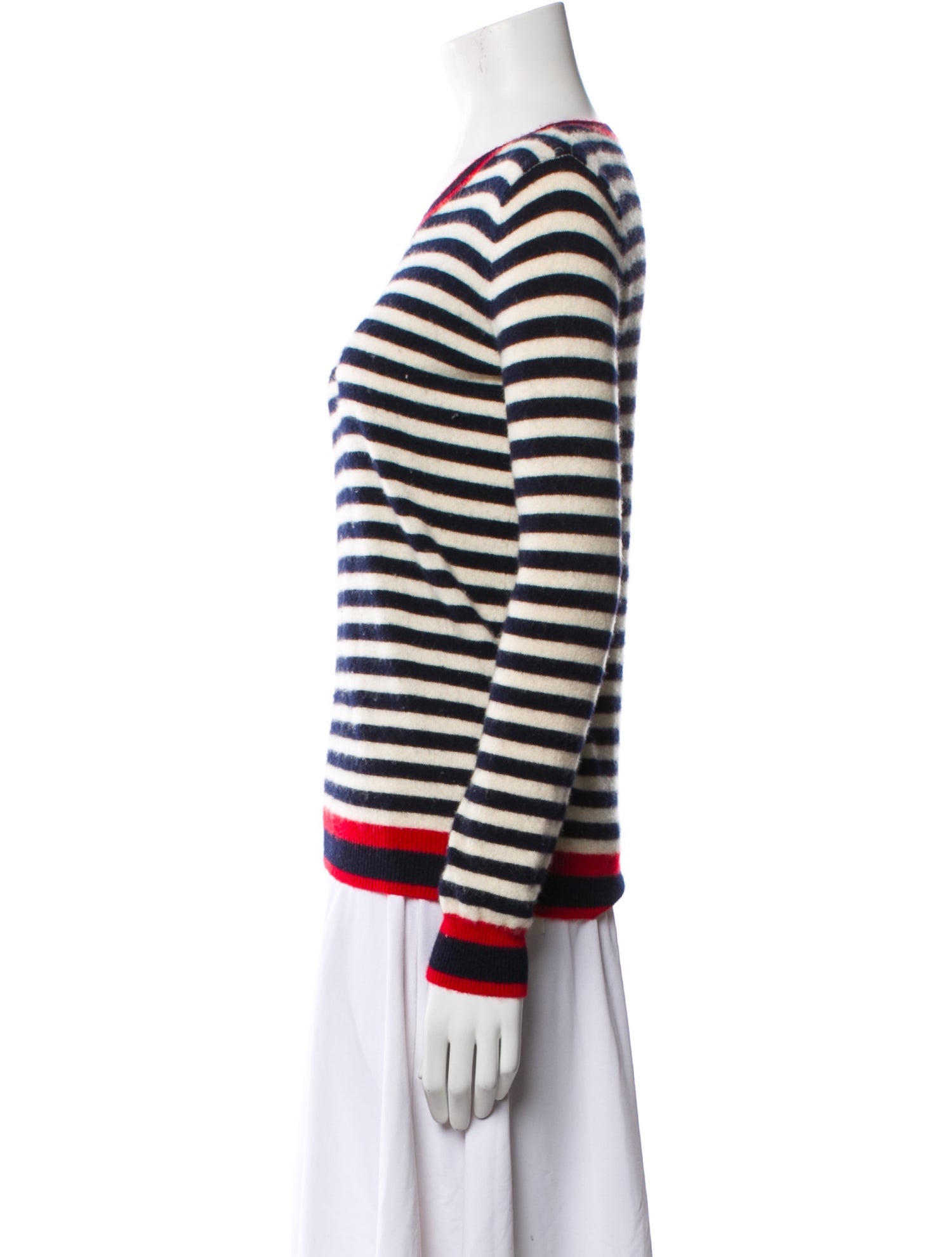 Madeleine Thompson Cashmere Striped Sweater